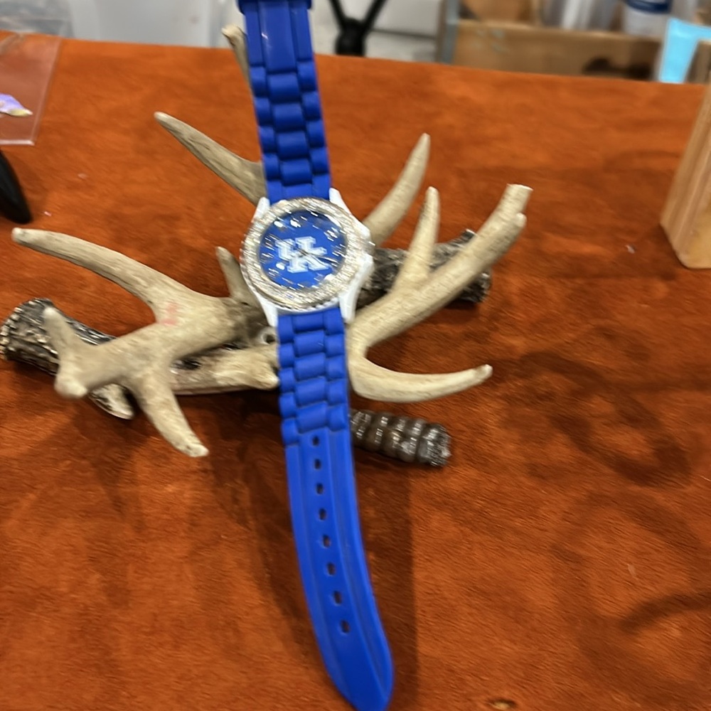 University of Kentucky‎ Unisex Wildcats Rhinestones UK 2601-Ky Blue Watch
